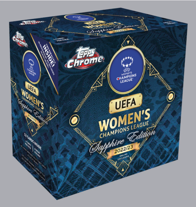 Topps Chrome UEFA Womens Champions League: Sapphire Edition