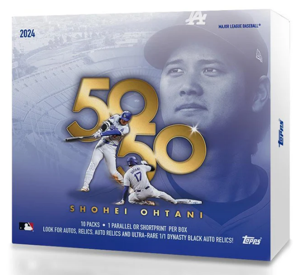 2024 Topps 50/50: Shohei Ohtani Baseball